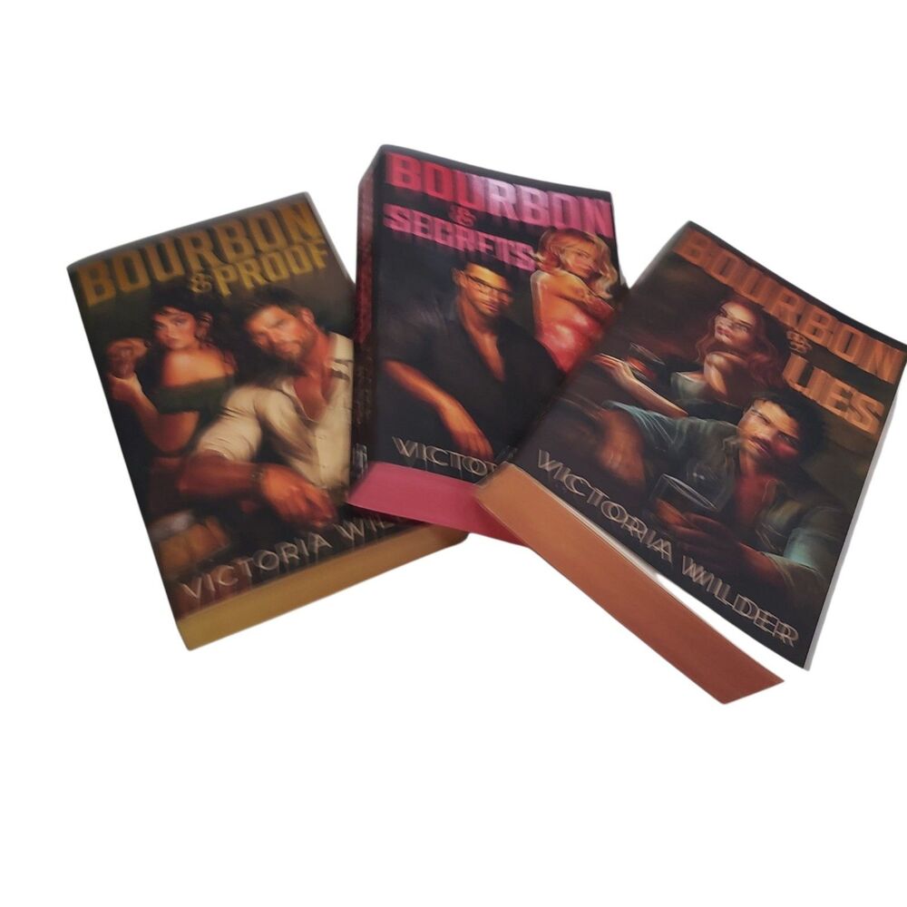 Like New Victoria Wilder Bourbon and ..., Triology Book Set